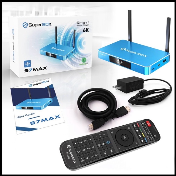 superbox Other - NEW 2026 SUPERBOX S7 MAX 6K ANDROID TV BOX • IN HAND • U.S.P.S. GROUND SHIPPING